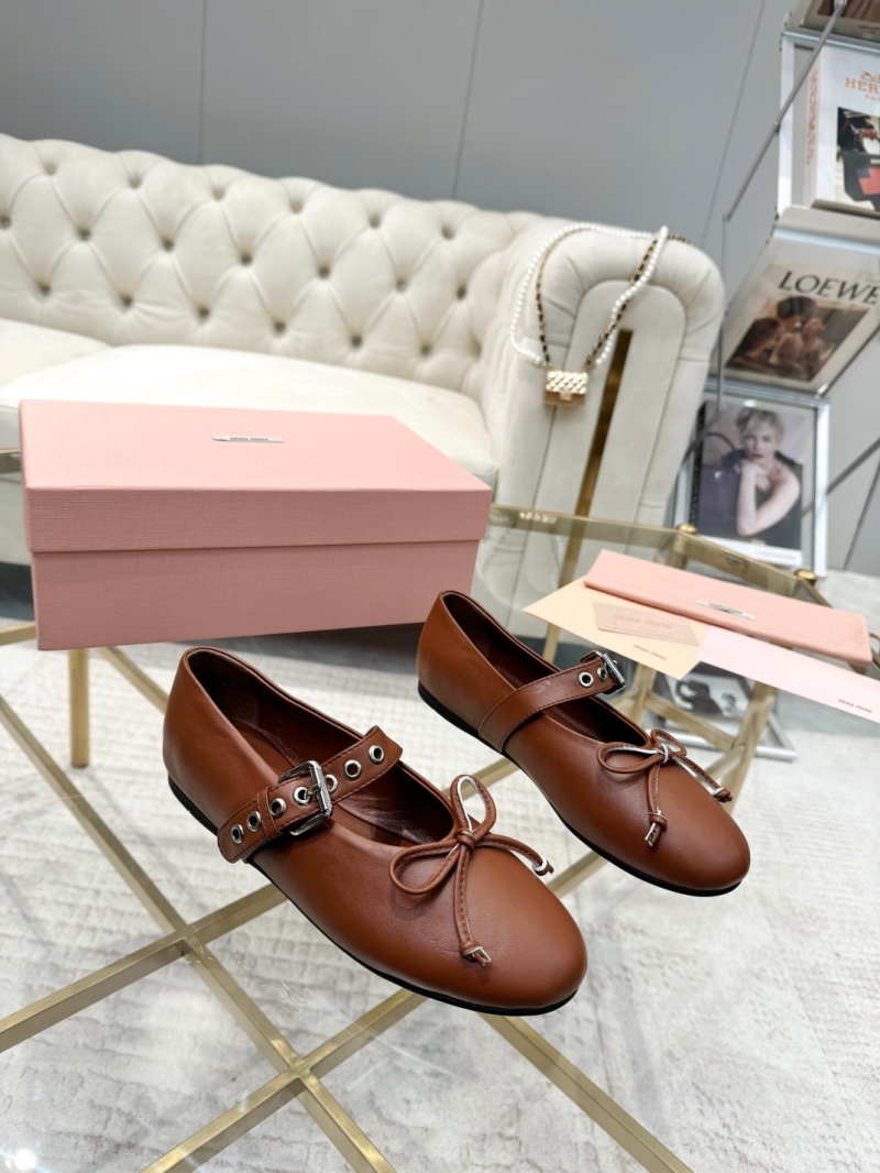 Miu Miu flat shoes